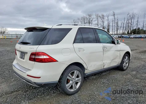 2013 Mercedes-Benz Ml 350 4Matic from USA, damaged, VIN 4JGDA5HB9DA108775